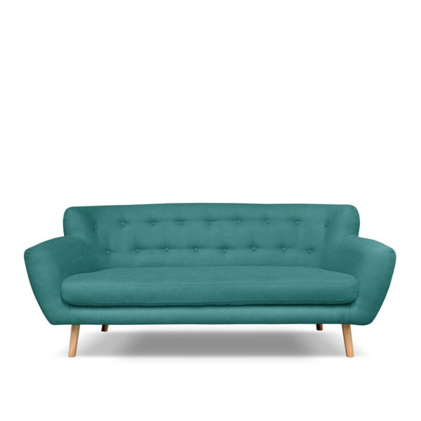 Zielononiebieska sofa Cosmopolitan design London, 192 cm