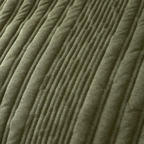 Pościel dwuosobowa w kolorze khaki 200x200 cm Tamba Stripe – Pineapple Elephant-image-3