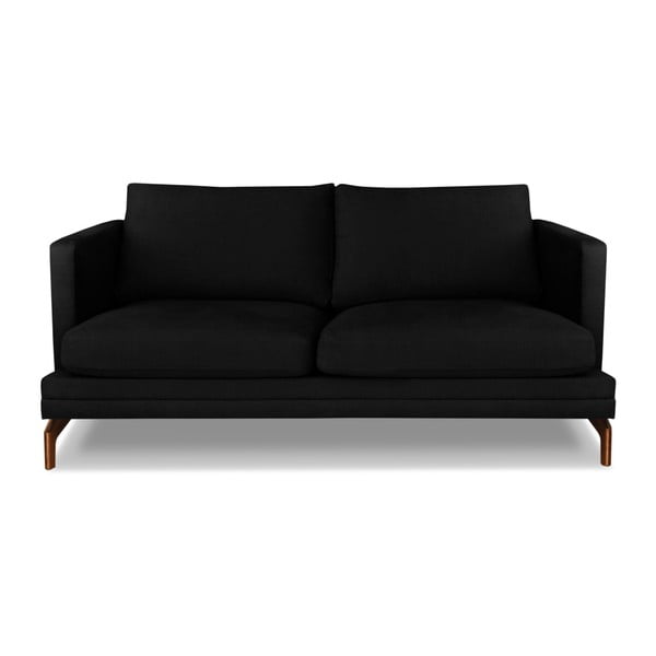 Czarna sofa 2-osobowa Windsor  & Co. Sofas Jupiter