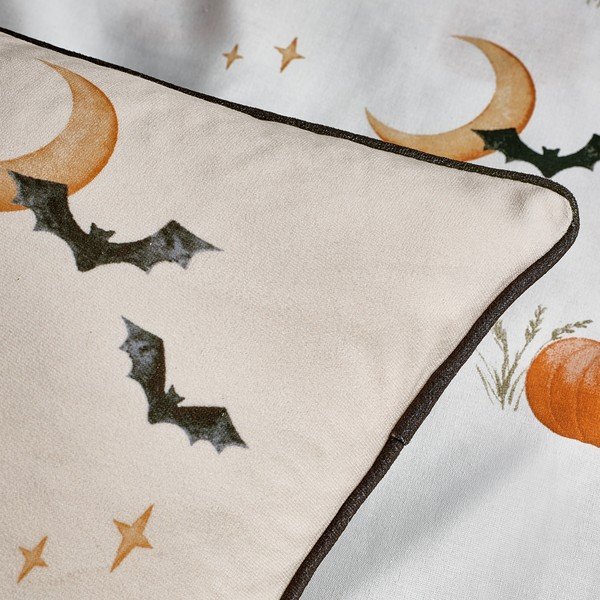 Poduszka dekoracyjna z motywem Halloween 45x45 cm Halloween Highland Cow – Catherine Lansfield-image-2