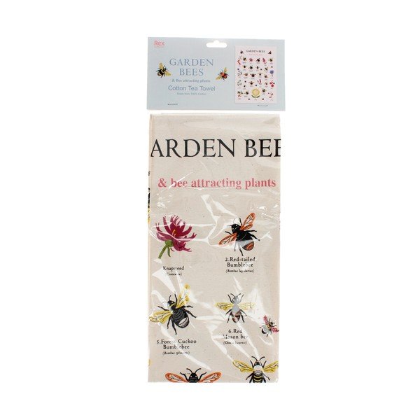 Bawełniana ścierka 50x70 cm Garden Bees – Rex London-image-2