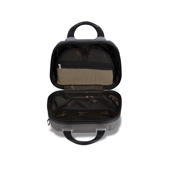 Szary kuferek podróżny My Valice SMART BAG LASSO Make Up & Hand Suitcase-image-3