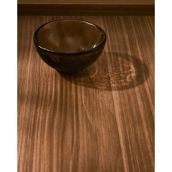 Brązowa szklana miska Sileia – Kave Home-image-2