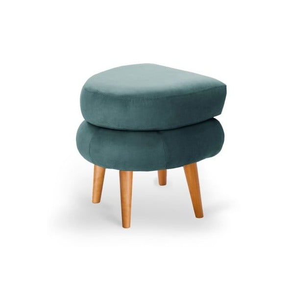 Turkusowozielony taboret Scandi by Stella Cadente Maison Supernova