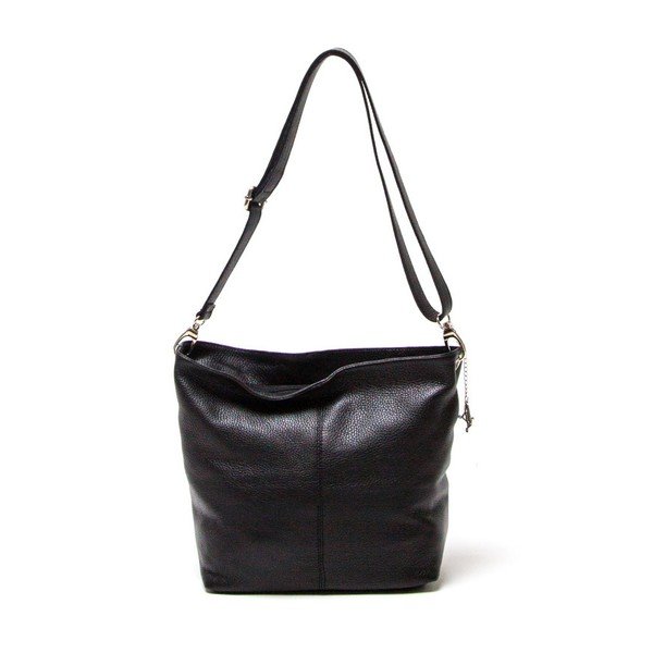 Skórzana torebka Luisa Vannini 1029 Nero-image-1