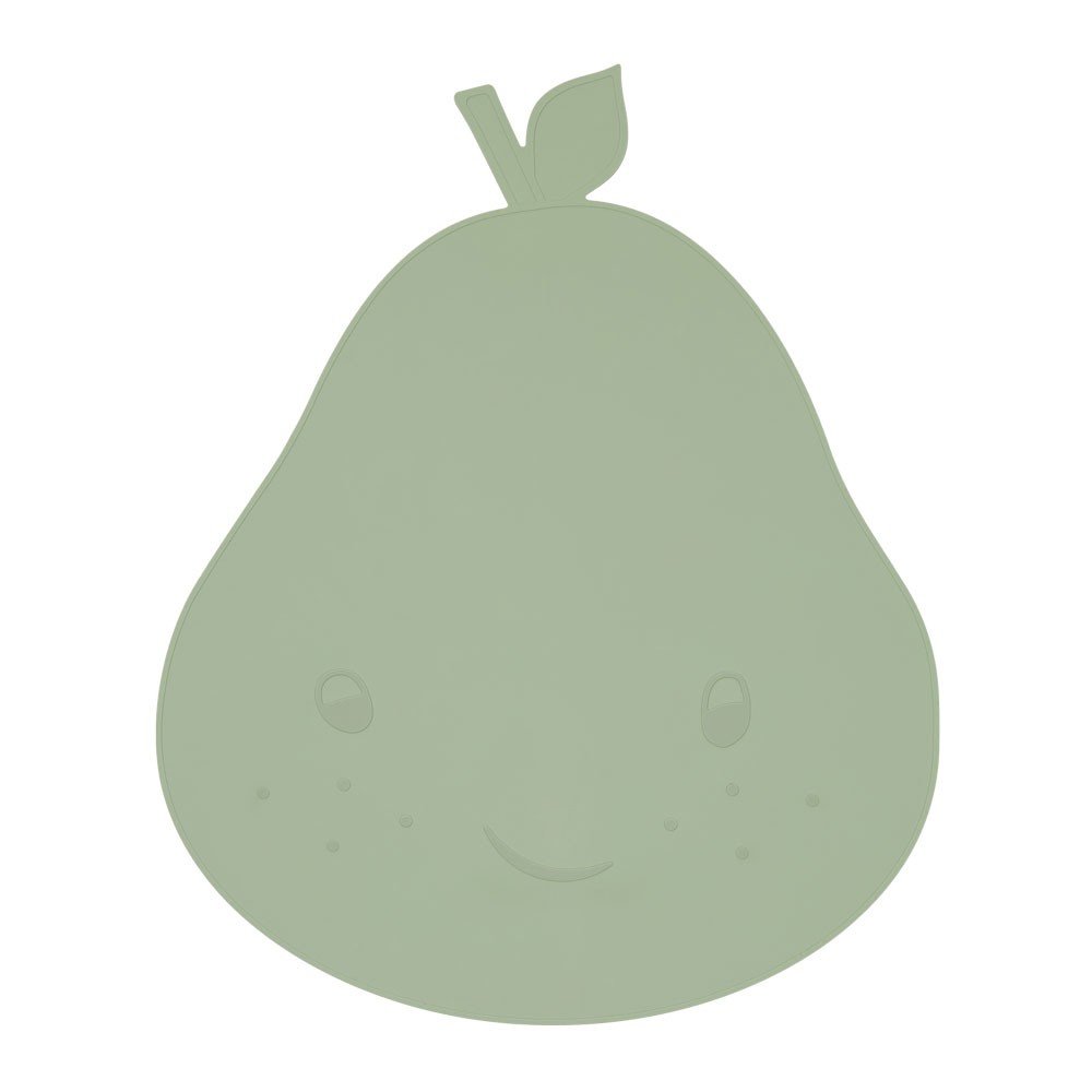 Silikonowa mata stołowa dla dzieci 37x45,5 cm Pear – OYOY Mini