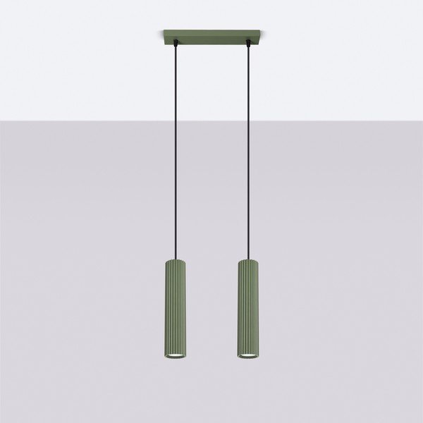Zielona lampa wisząca Gleam – Sollux-image-4