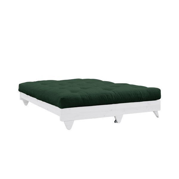 Sofa rozkładana Karup Design Fresh White/Dark Green-image-4