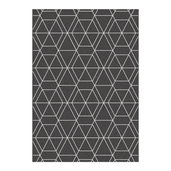 Czarny dywan Universal Norway, 160x230 cm