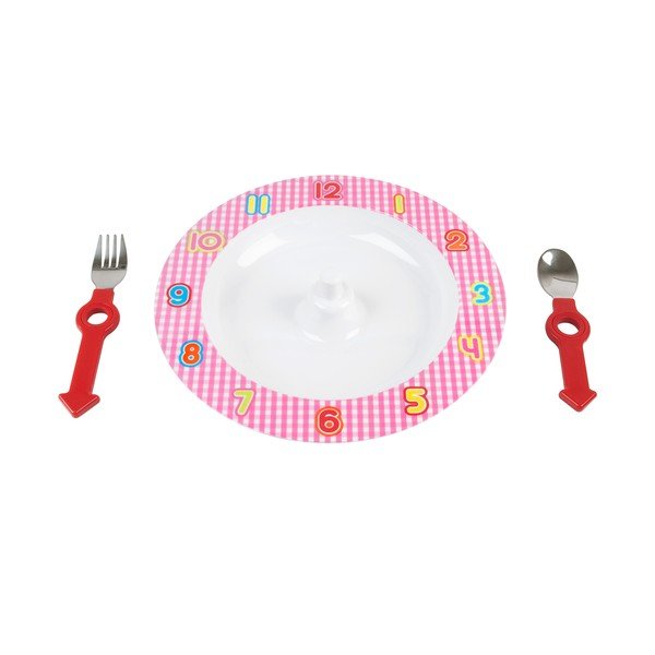 Dziecięcy talerzyk i sztućce Dinner Time-image-1