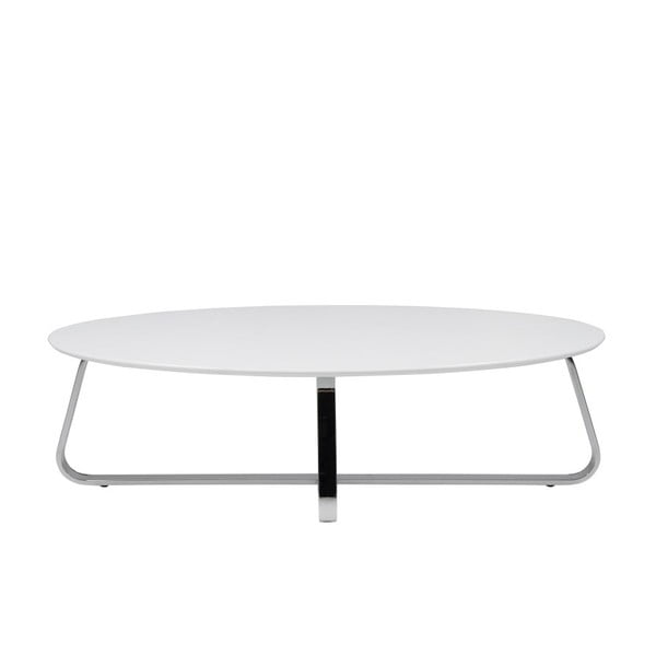 Biały stolik Actona Konzil, 120x35 cm