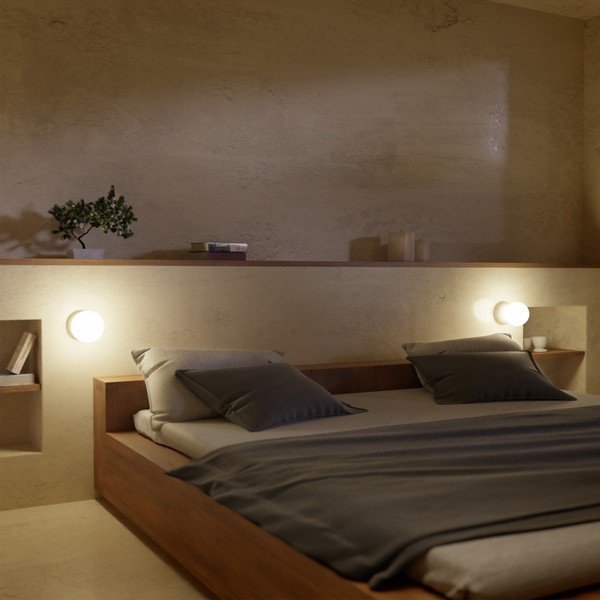 Szary kinkiet SULION Creta, wys. 10 cm-image-2