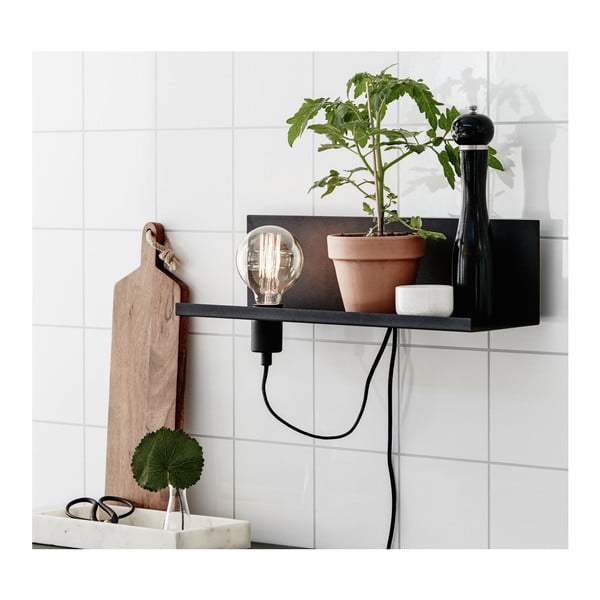 Czarny kinkiet z portem USB Markslöjd Multi-image-1