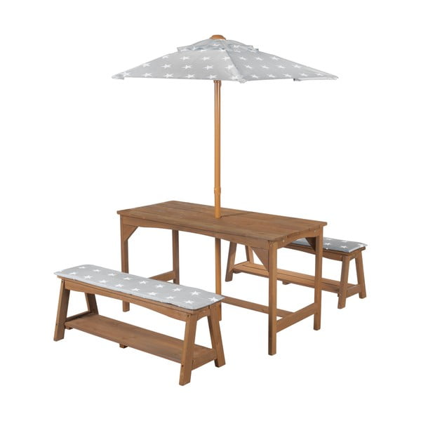 Dziecięcy zestaw ogrodowy 4 szt. Outdoor + – Roba