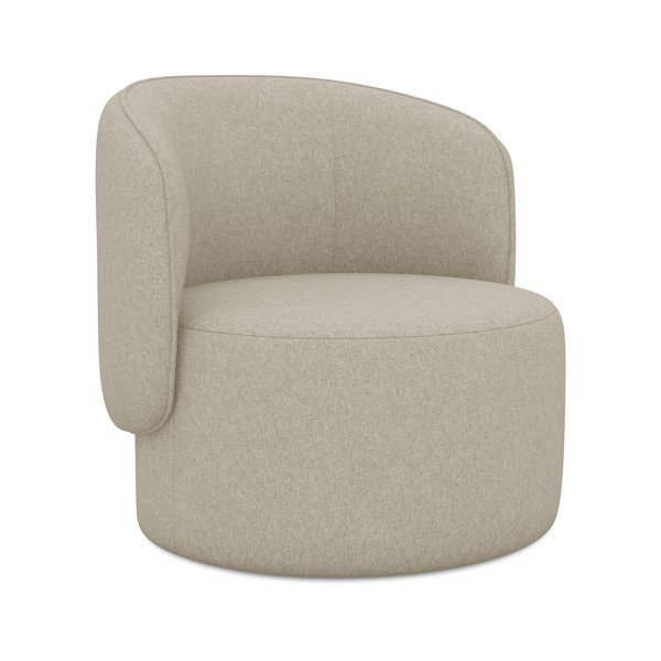 Beżowy fotel Ipo – Makamii