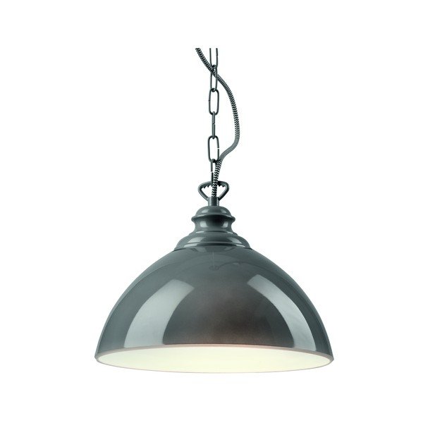 Szara lampa wisząca LAMKUR Rainy-image-1