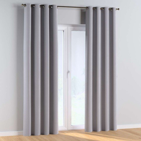 Szara zasłona 260x130 cm Posh Velvet – Yellow Tipi-image-1