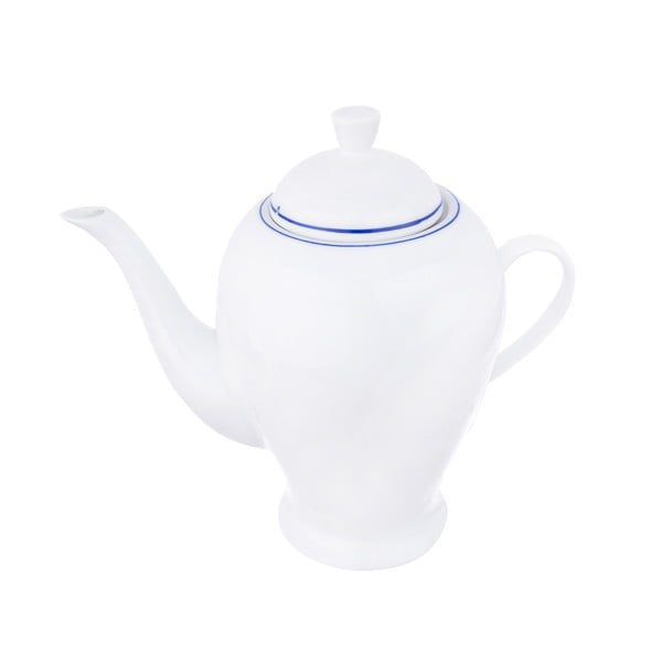 Biały dzbanek do herbaty/kawy z pokrywką Orion Blue Line, 1,2 l