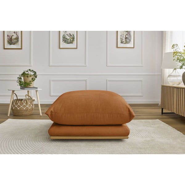 Pomarańczowy podnóżek Ernest – Bobochic Paris-image-4