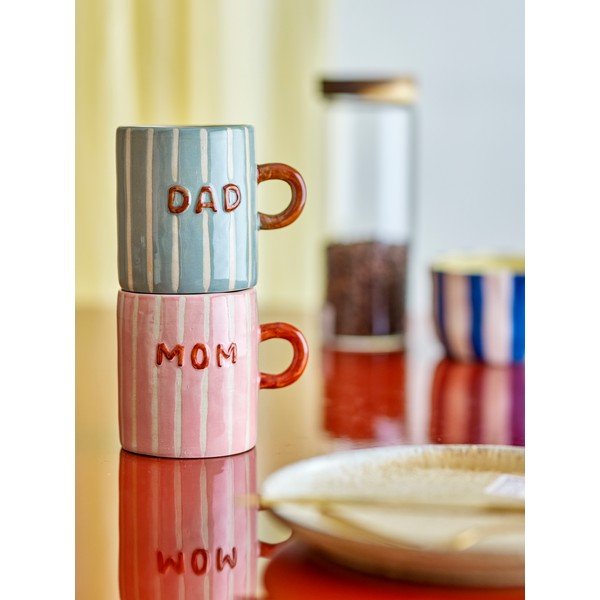 Różowy kubek ceramiczny 325 ml Cherish – Bloomingville-image-4