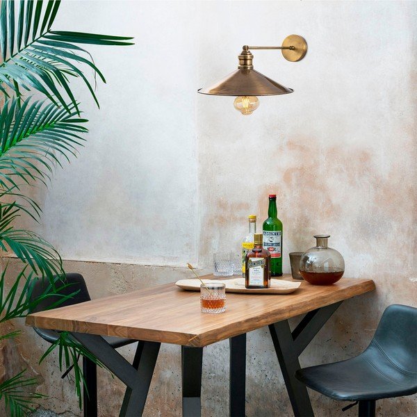 Kinkiet w kolorze brązu ø 30 cm Dodo – Opviq lights-image-1