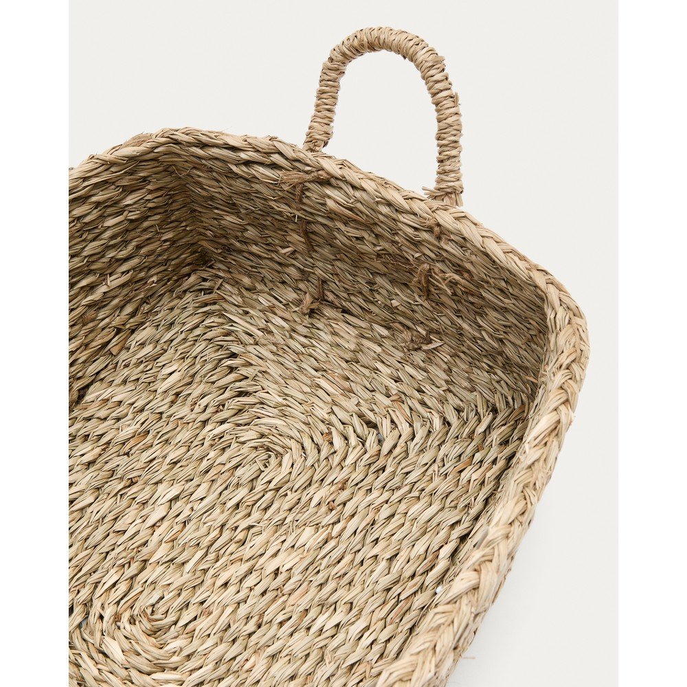 Koszyki z hiacyntu wodnego zestaw 2 szt. 34x24x19 cm Milly – Kave Home (zdjęcie 6)