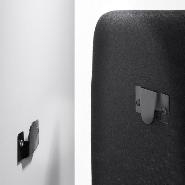 Szare łóżko 2-osobowe Kave Home Lydia, 160x200 cm-image-4