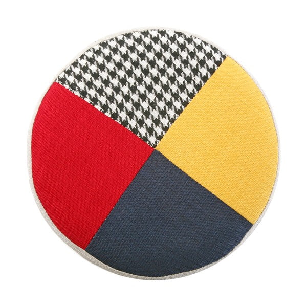 Taboret Patchwork Solid-image-2