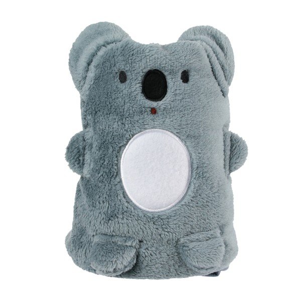 Szary koc flanelowy dla dzieci Le Studio Koala