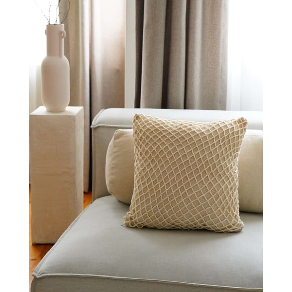 Bawełniana poszewka na poduszkę 43x43 cm Net – Mioli Decor-image-2