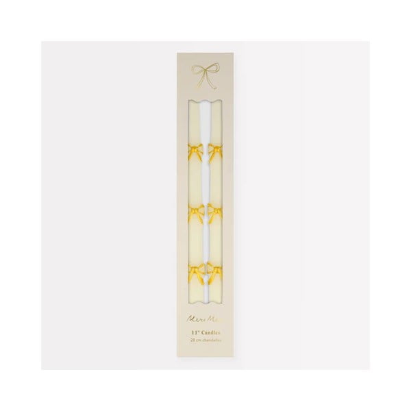 Świece zestaw 2 szt. czas palenia 5 h Bow – Meri Meri-image-2