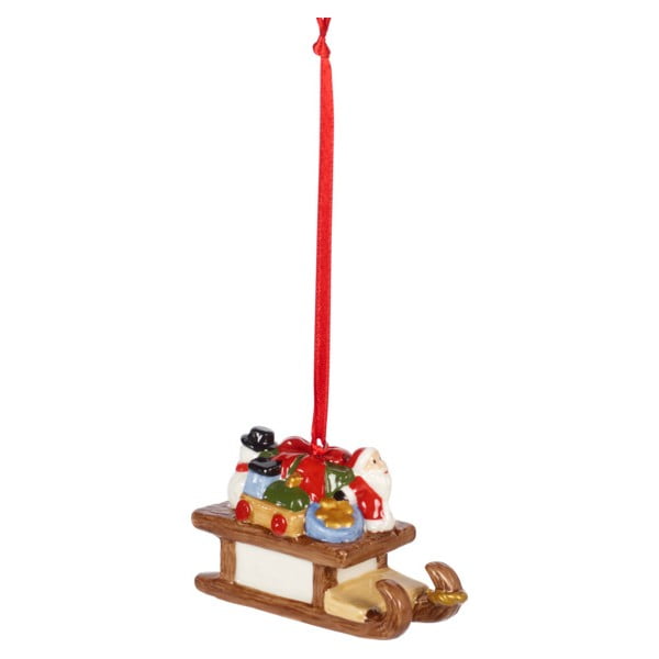 Zestaw 3 porcelanowych ozdób świątecznych Villeroy & Boch-image-2