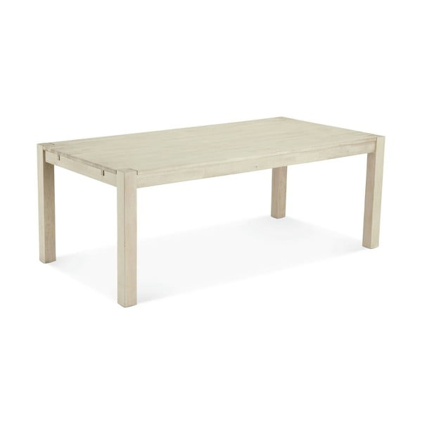 Rozkładany stół z litego drewna dębowego 100x200 cm Texas – Furnhouse