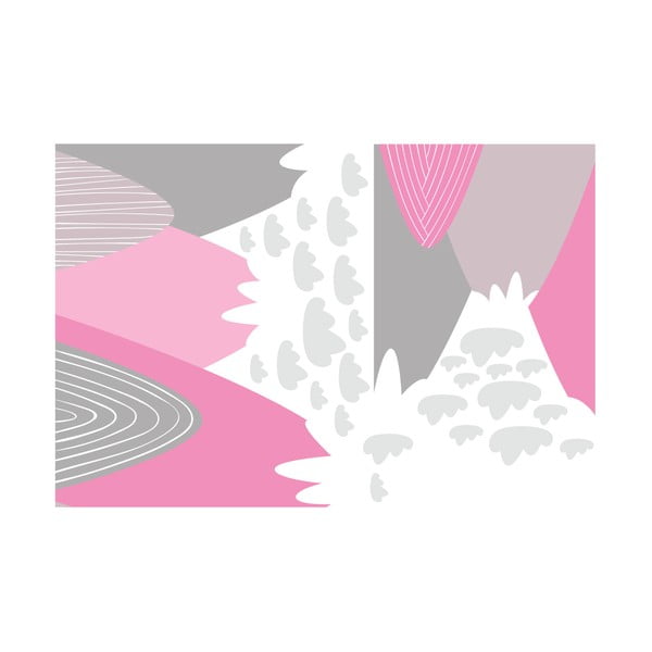 Naklejka ścienna Ambiance Scandinavian Giant Mountains Elika-image-2