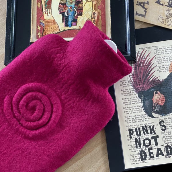 Termofor z pokrowcem ze 100% wełny merino Classic – Hugo Frosch-image-2