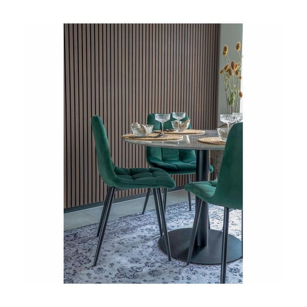 Zielone krzesła zestaw 2 Middelfart – House Nordic-image-2