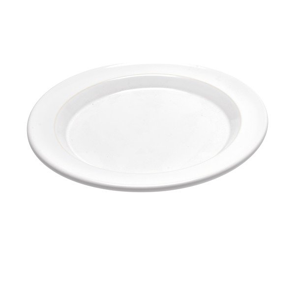 Biały płytki talerz Emile Henry, ⌀ 27,5 cm