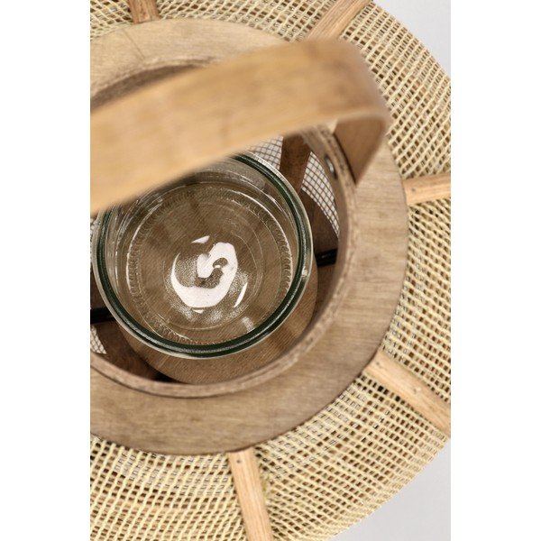 Lampion z juty (wysokość 46 cm) Hamir – Yes Everyday-image-3