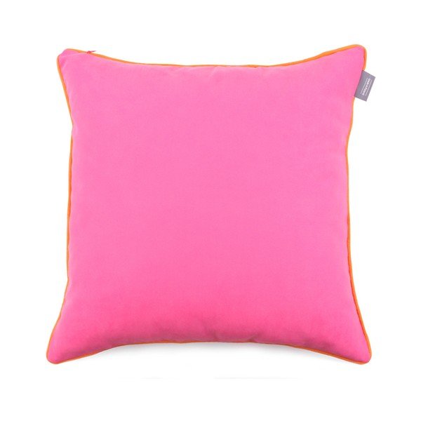 Poszewka na poduszkę WeLoveBeds Orange & Rasberry, 45x45 cm-image-3