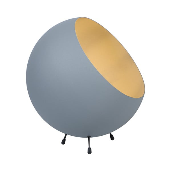 Lampa stołowa w kolorze matowej szarości Leitmotiv Bell