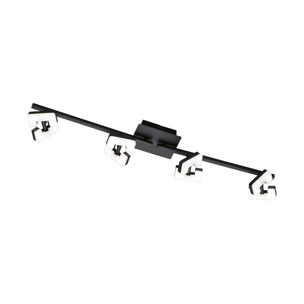 Czarno-biała lampa sufitowa LED 9,5x78 cm Ray – Fischer & Honsel