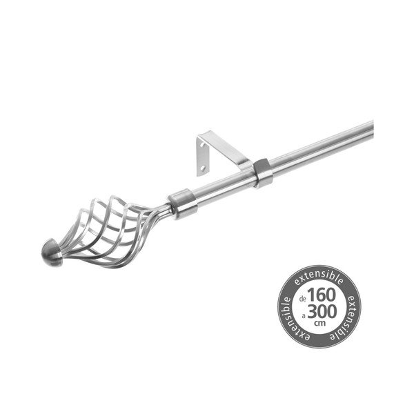 Metalowy regulowany karnisz 160 - 300 cm – Casa Selección-image-2