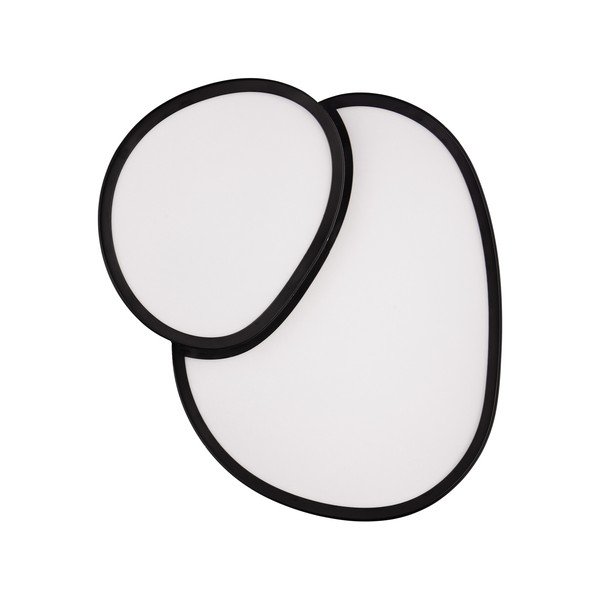 Czarna lampa sufitowa LED 36x43.5 cm Rise – Trio-image-4