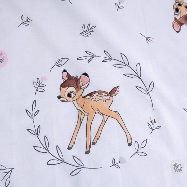 Bawełniana pościel dziecięca do łóżeczka 100x135 cm  Bambi "Beige" – Jerry Fabrics-image-4