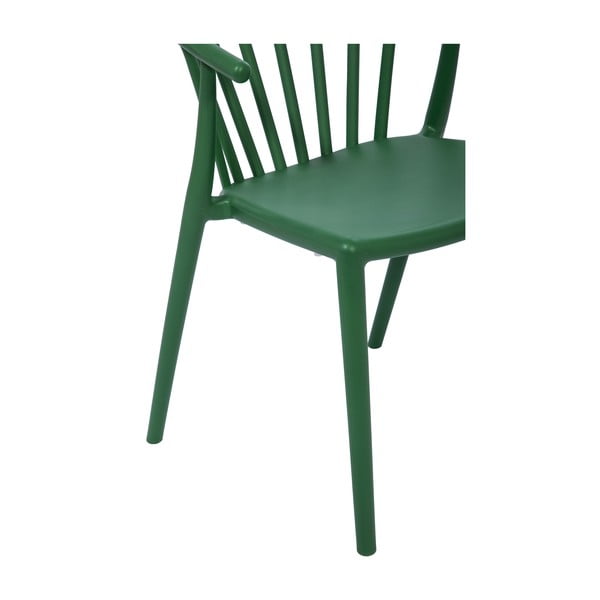 Zestaw ogrodowy dla 6 osób z zielonymi krzesłami Capri i stołem Thor, 210x90 cm-image-3