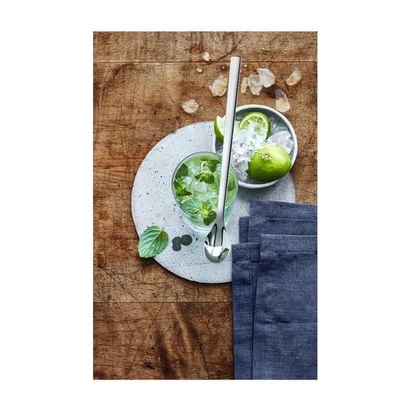 Szare długie łyżeczki ze stali nierdzewnej zestaw 6 szt. Nuova – WMF-image-2