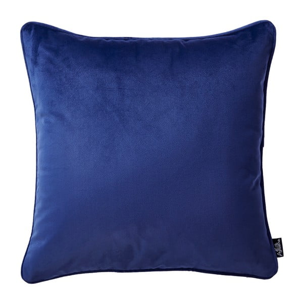 Ciemnoniebieska poszewka na poduszkę Apolena Velvet, 45x45 cm