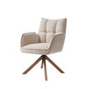 Kremowe tapicerowane fotele jadalniane zestaw 2 szt. Marilla – Unique Furniture