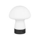 Lampa stołowa LED w matowym białym kolorze ze szklanym kloszem (wysokość 18 cm) Dooley – Reality