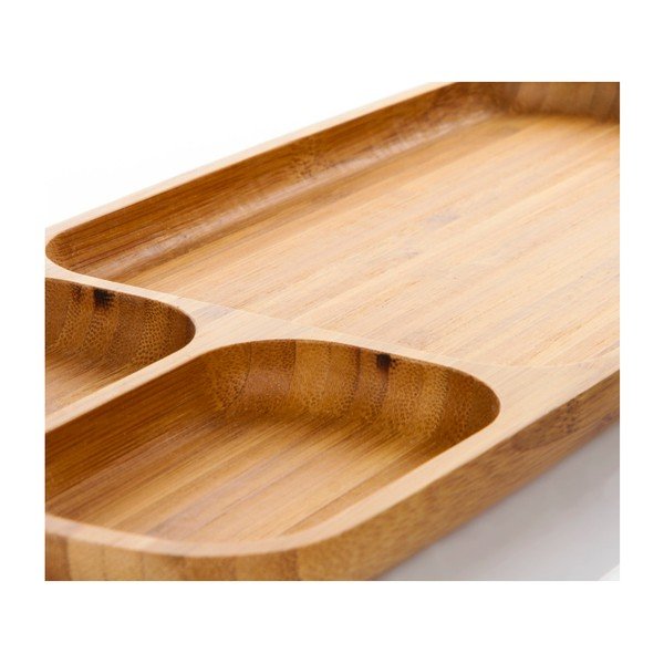 Bambusowa taca do serwowania Bambum Fila, 32x14 cm-image-1